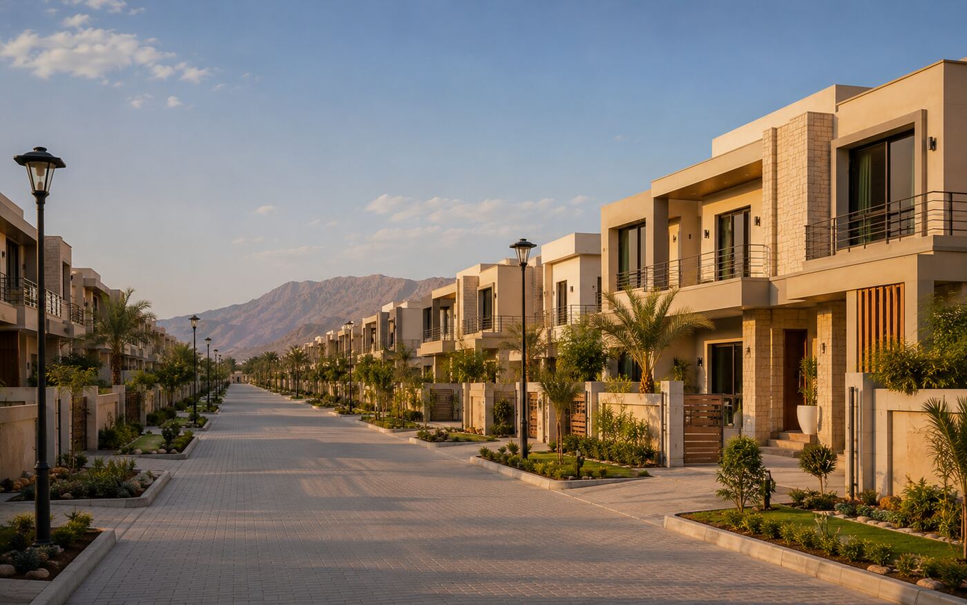Residential Street / Finished Homes